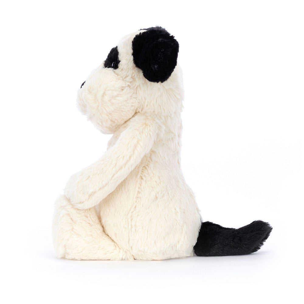 Bashful Black and Cream Puppy by Jellycat