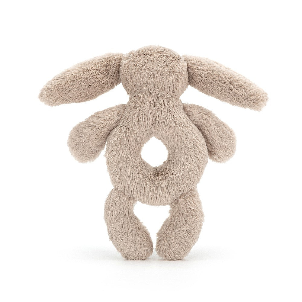 Bashful Beige Bunny Ring Rattle by Jellycat