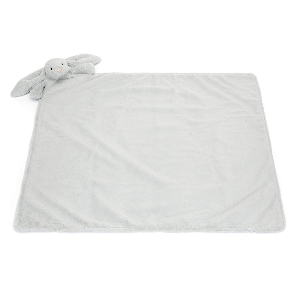 Bashful Silver Grey Bunny Blankie by Jellycat