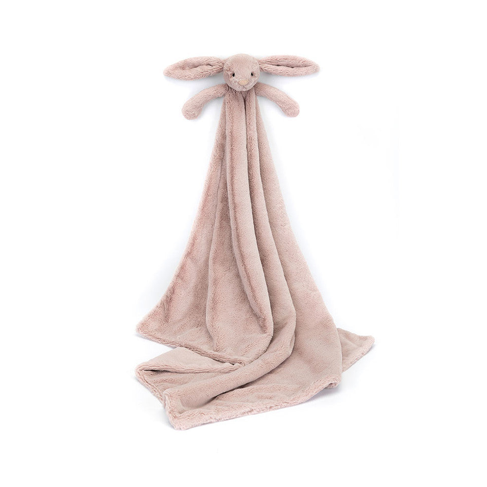 Bashful Luxe Bunny Rosa Pink Blankie by Jellycat
