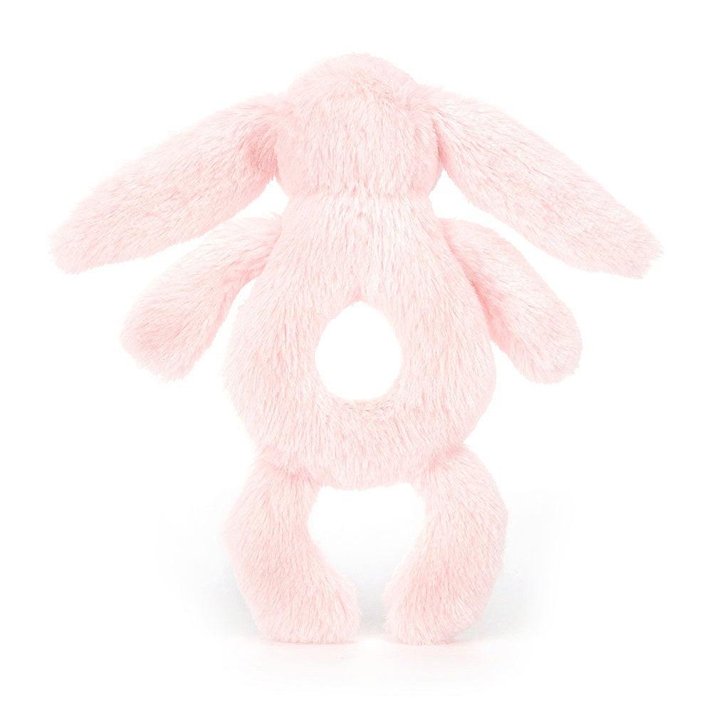 Bashful Pink Bunny Ring Rattle by Jellycat