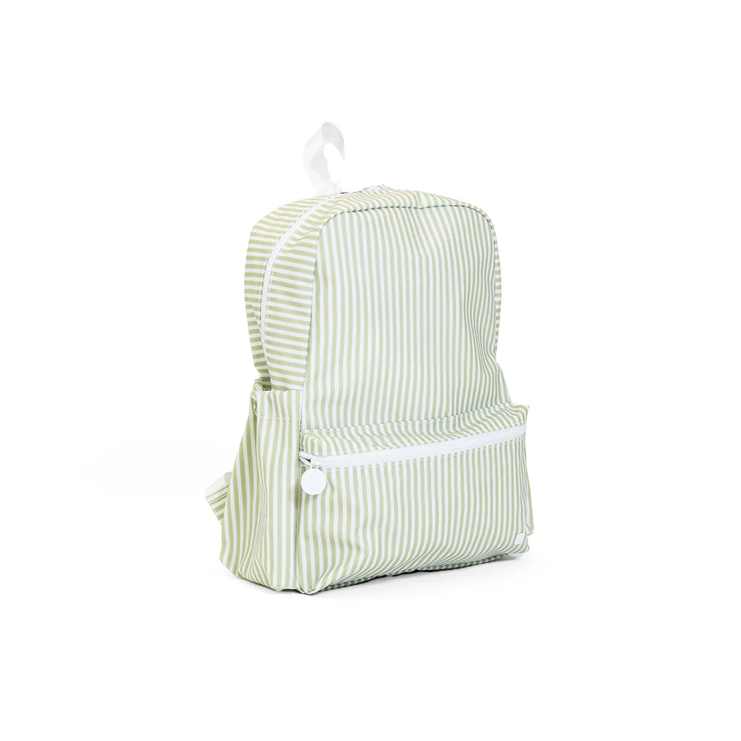 Backpacker Pimlico Stripe Sage by TRVL Design dress for girls premium quality