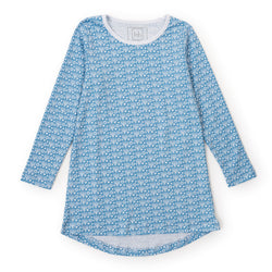 Berkeley Girls' Pima Cotton Shirt Dress - Happy Hanukkah