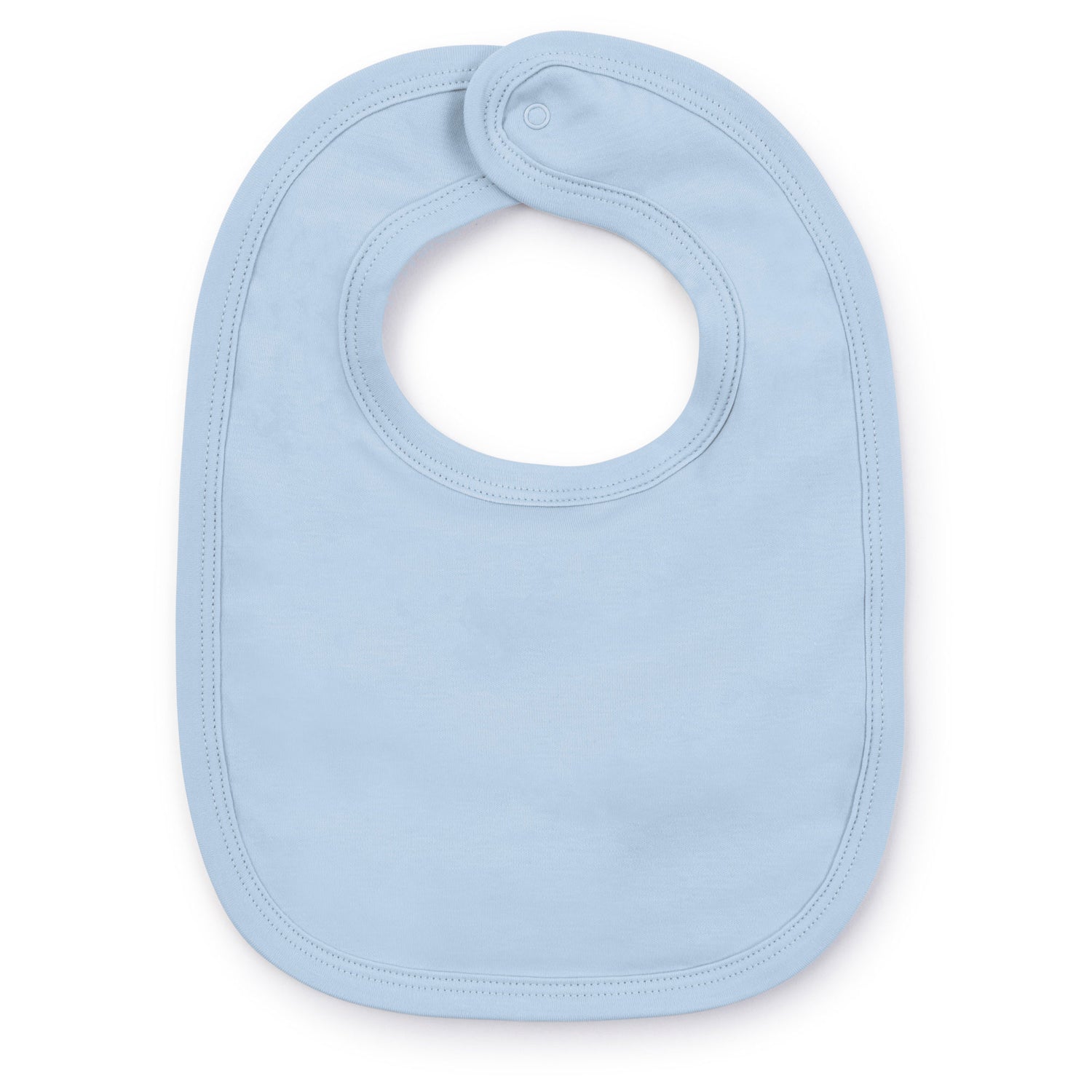 Plain Edge Bib Light Blue
