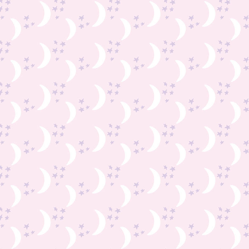 SALE Ruffled Girls' Pima Cotton Blanket - Goodnight Moon Pink