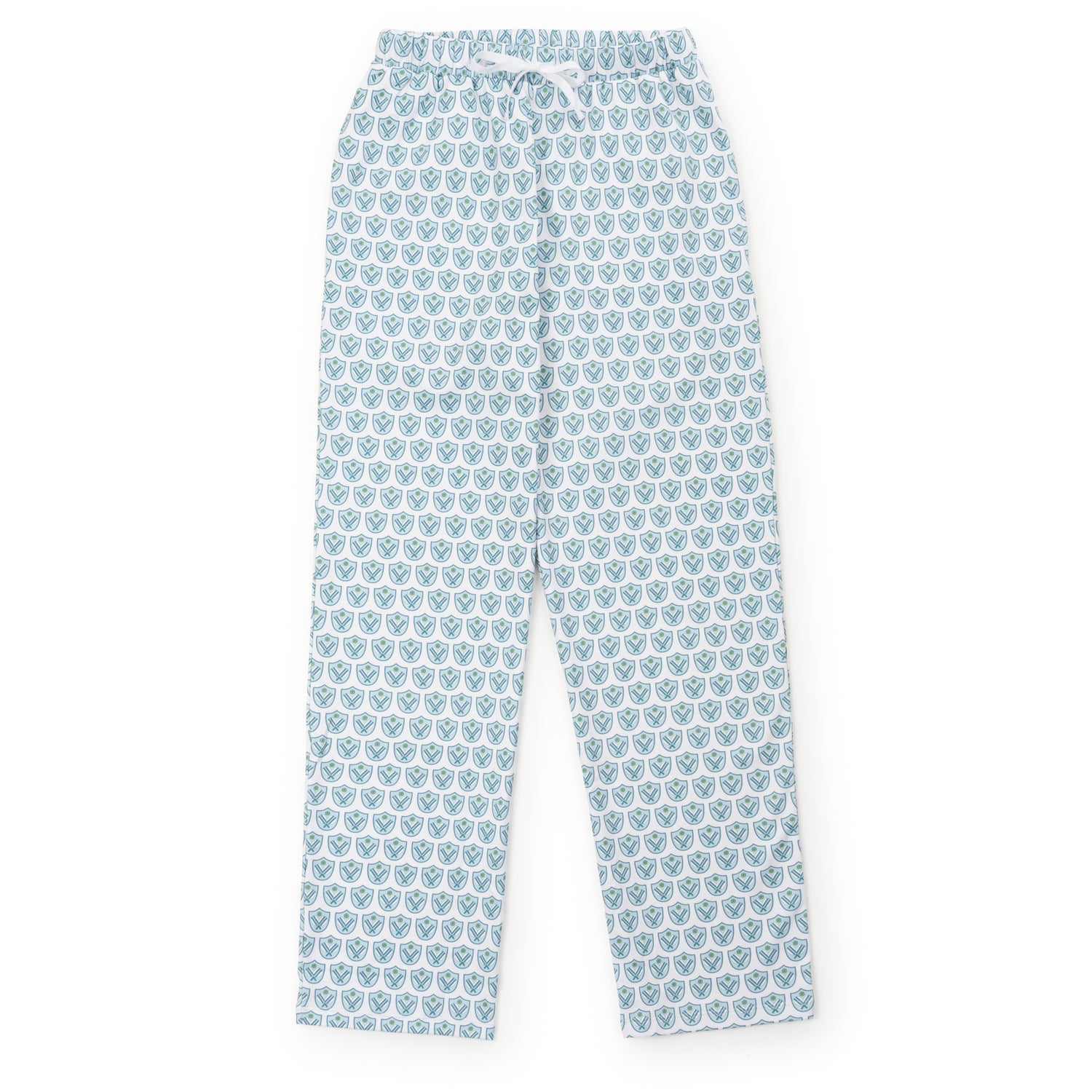 Brent Men's Hangout Pant - Pickleball Crest Blue