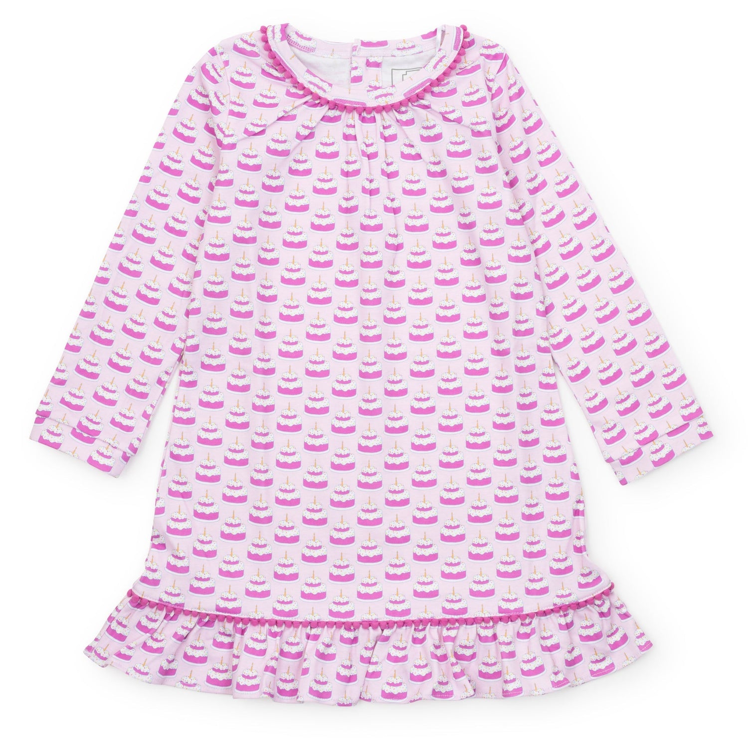 Carlin Girls' Dress Birthday Cake Pink