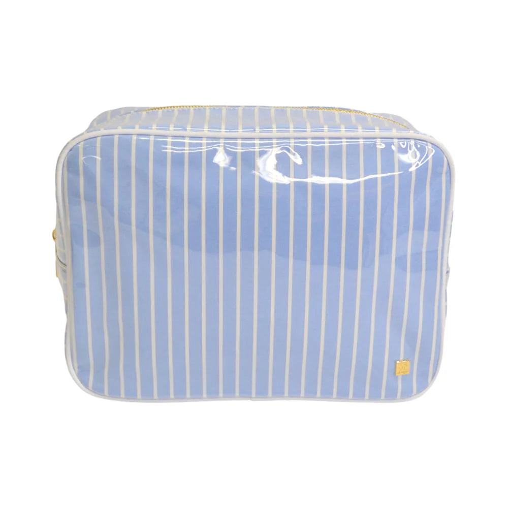 Luxe Gloss Overlay XL Glam Bag - Sky Stripe by TRVL Design