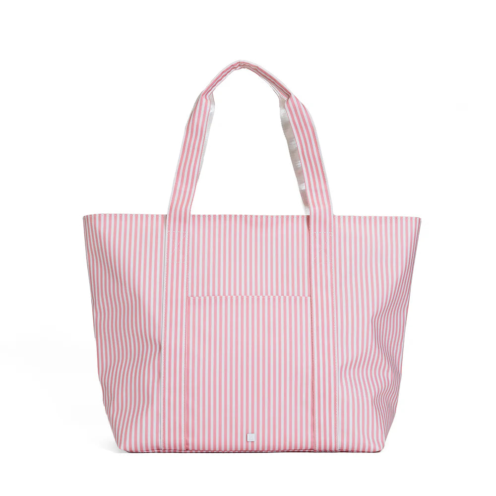 Jumbo Tote XL Pimlico Stripe Dusty Rose by TRVL Design