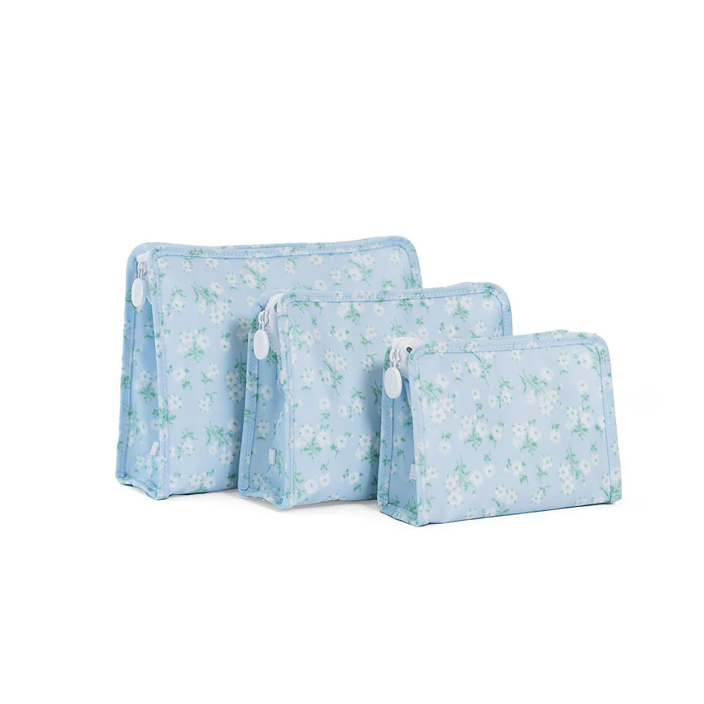 Roadie Large Zip Pouch Kiki Floral by TRVL Design