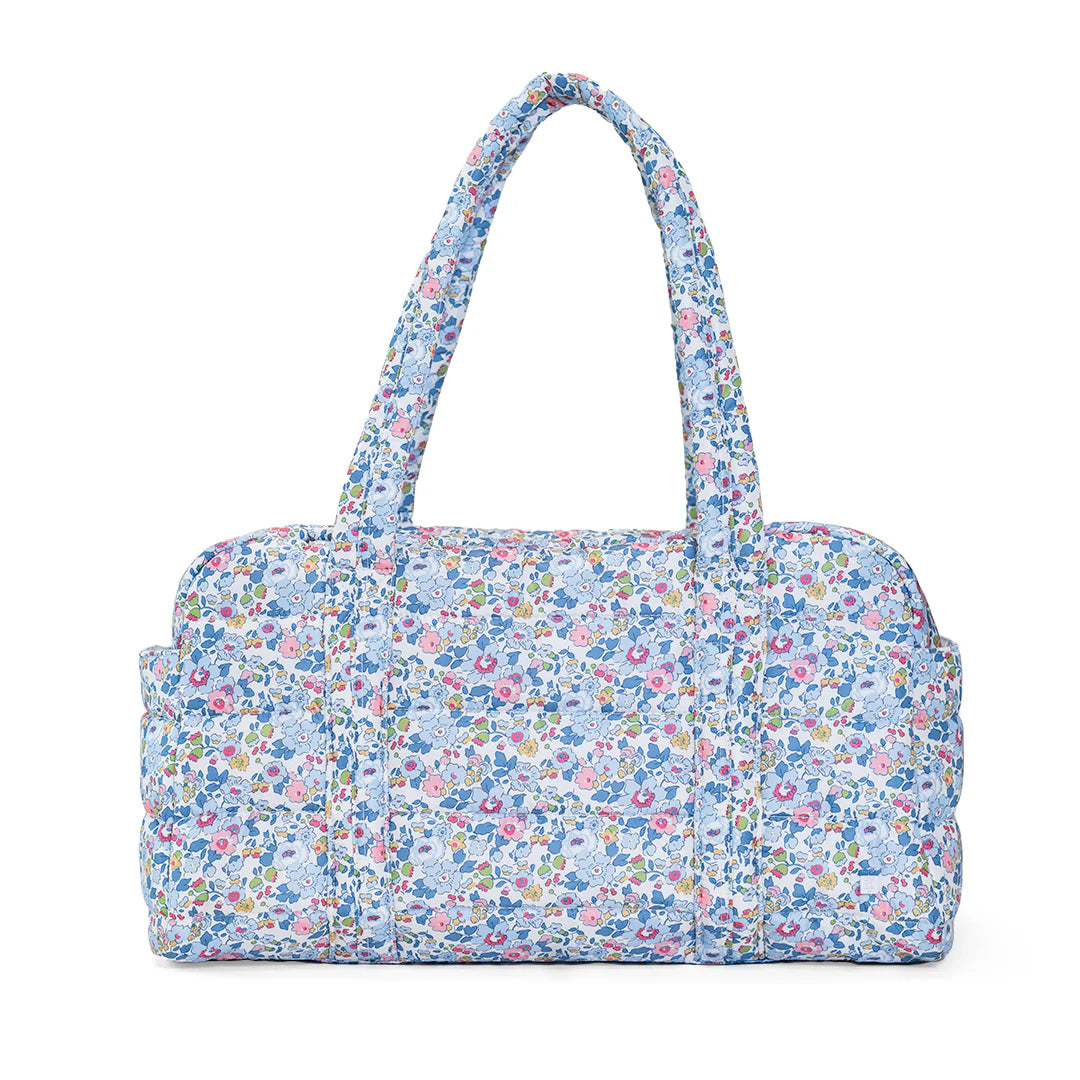 Buy Luxe Puffer Grande Duffel Bridgehampton Floral by TRVL Design kids clothing online