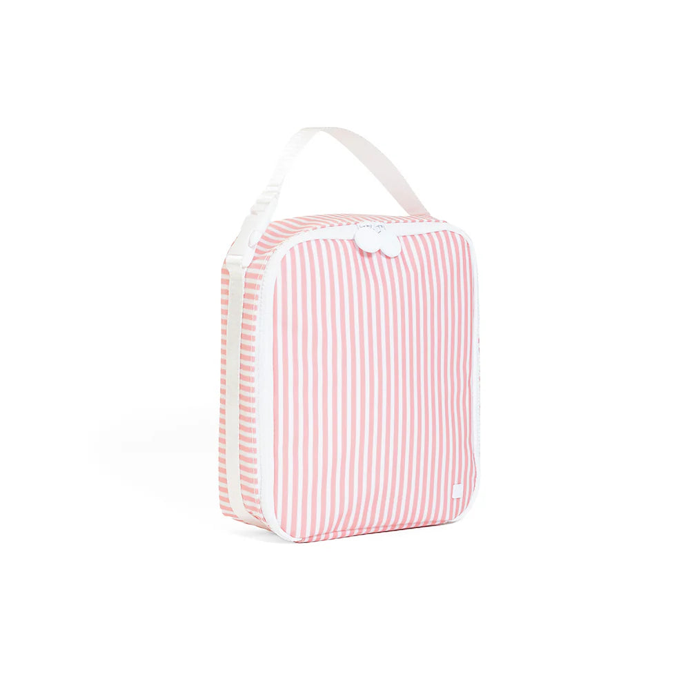 Lunch Box Pimlico Stripe Dusty Rose by TRVL Design dress for girls premium quality