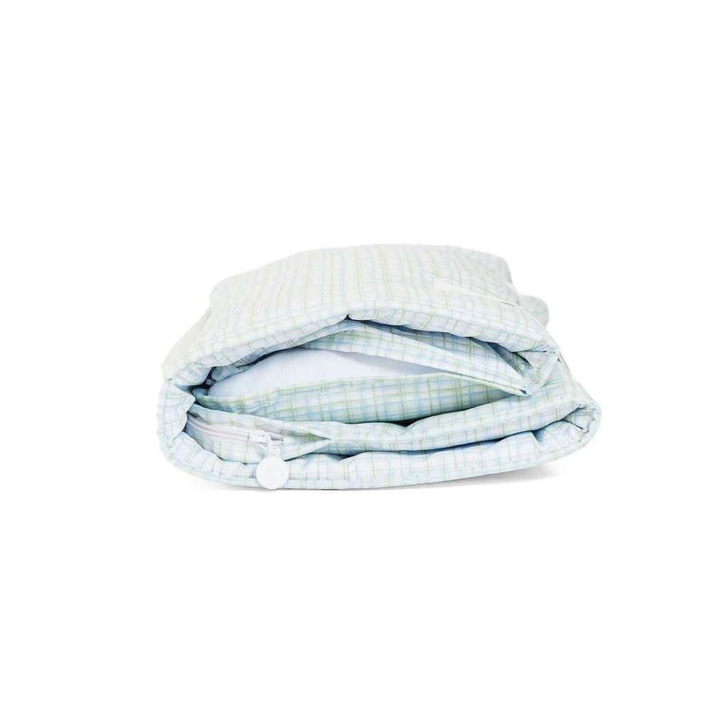 Buy Rest Up! Nap Mat Classic Plaid Green by TRVL Design kids clothing online