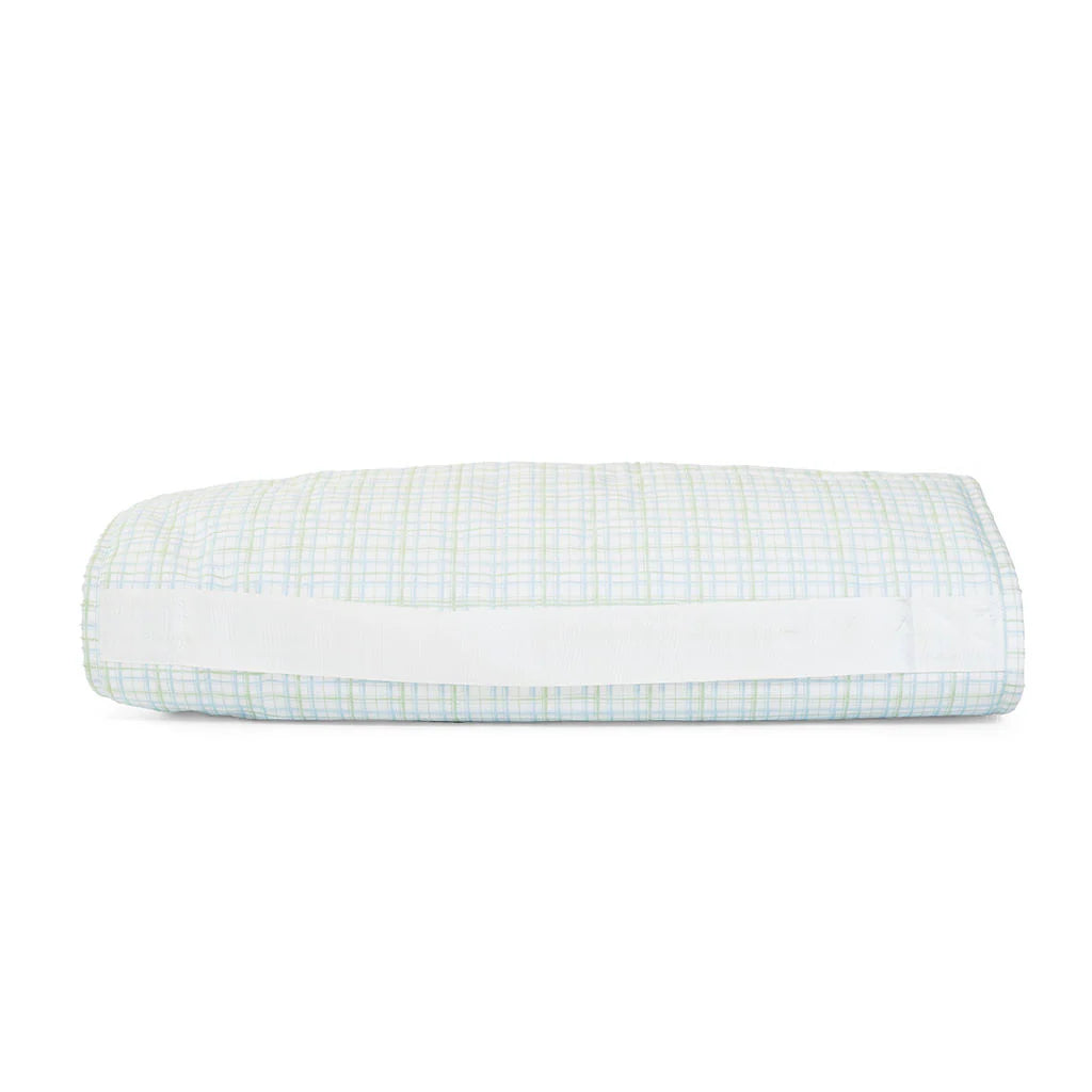 Rest Up! Nap Mat Classic Plaid Green by TRVL Design