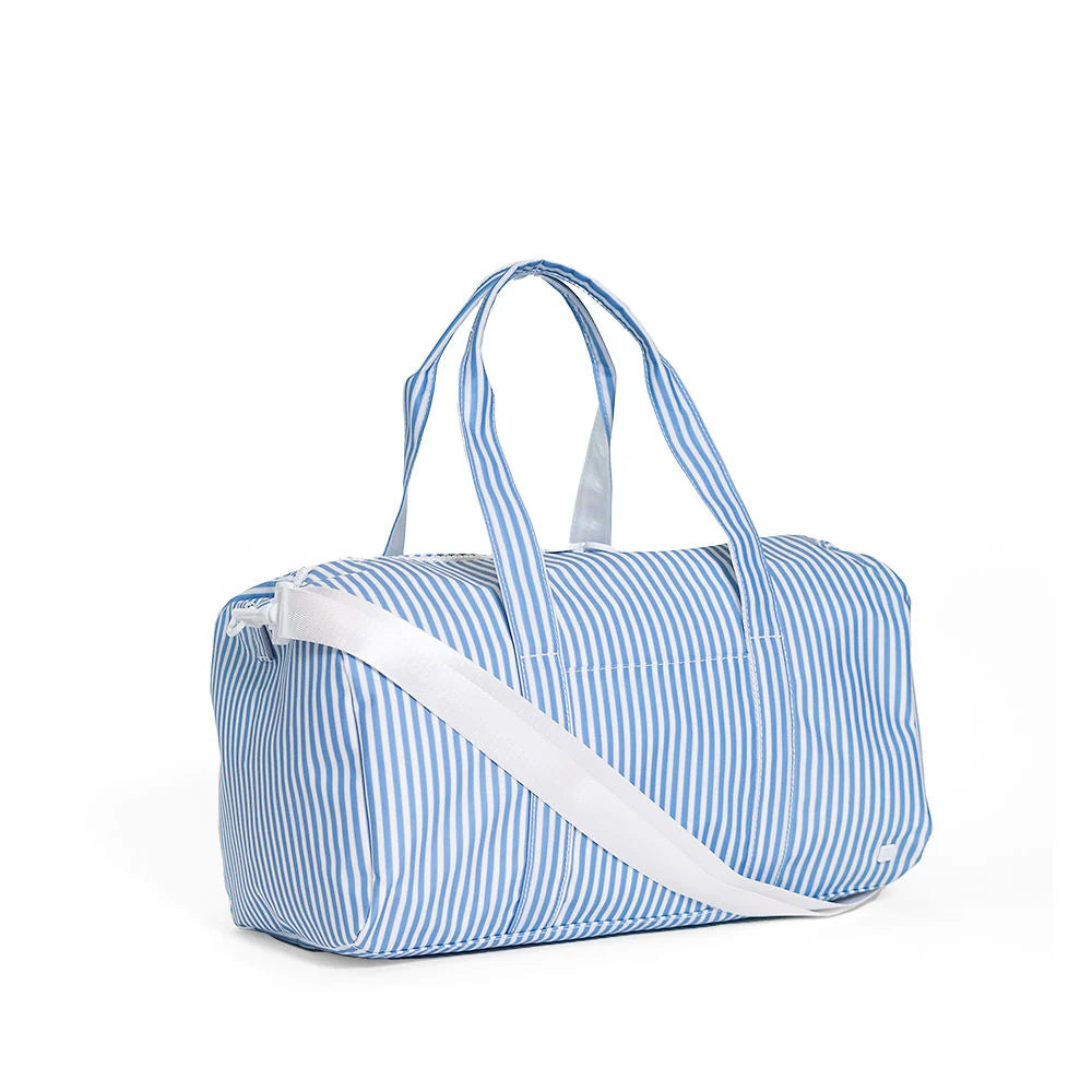 Weekender Duffel Bag Pimlico Stripe Chambray by TRVL Design