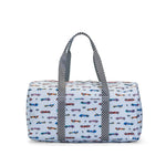 Everyday Weekender Duffel Bag Vroom Blue by TRVL Design Kidswear