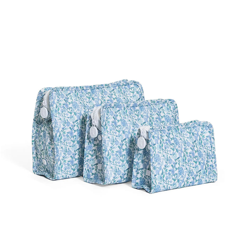 Buy Roadie Medium Zip Pouch Hamptons Floral by TRVL Design kids clothing online