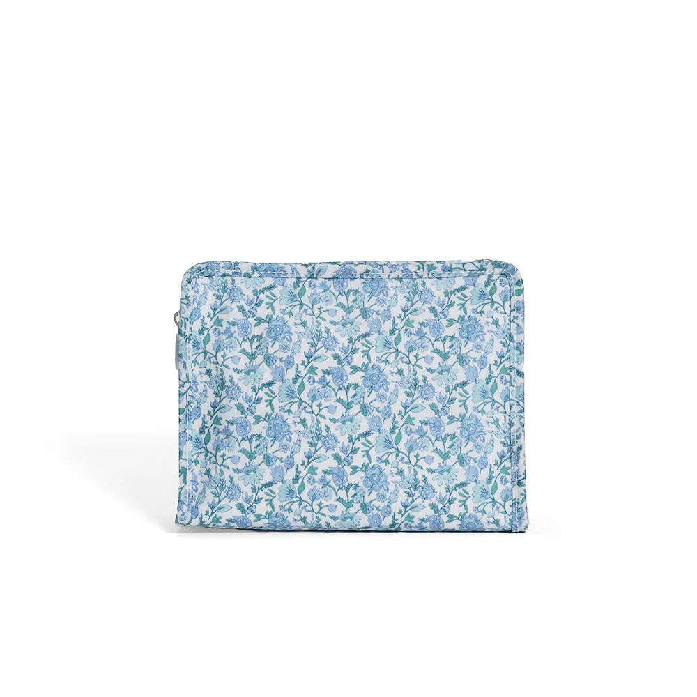 Roadie Medium Zip Pouch Hamptons Floral by TRVL Design dress for girls premium quality