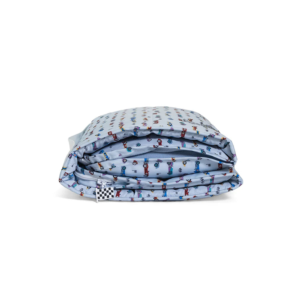 Buy Rest Up! Nap Mat Vroom Blue by TRVL Design kids clothing online