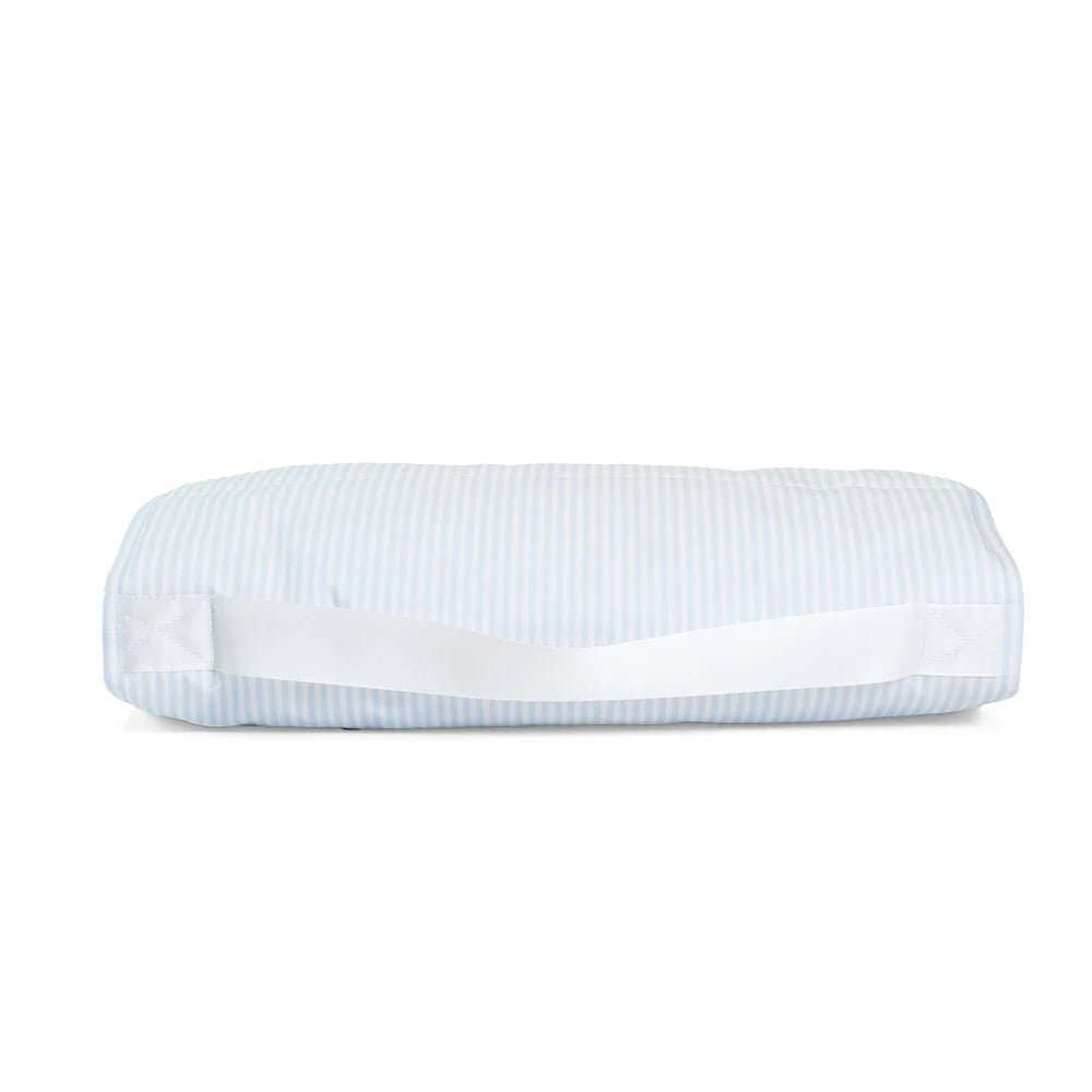 Rest Up! Nap Mat Pimlico Stripe Light Blue by TRVL Design