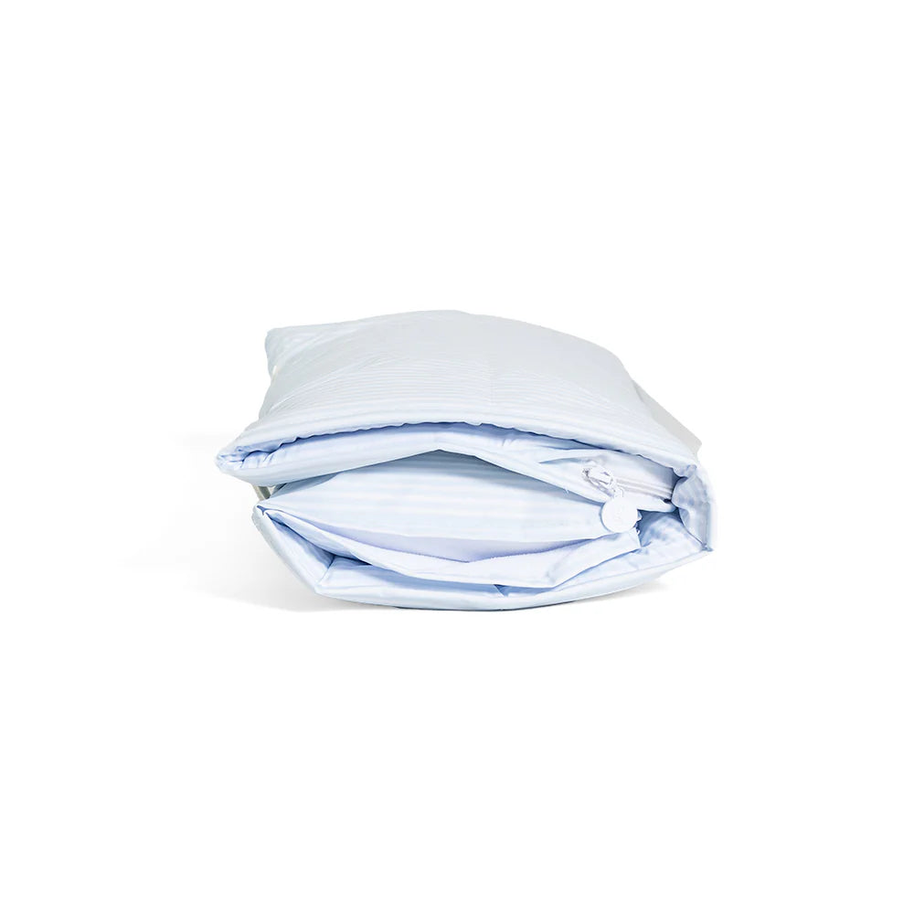 Buy Rest Up! Nap Mat Pimlico Stripe Light Blue by TRVL Design kids clothing online