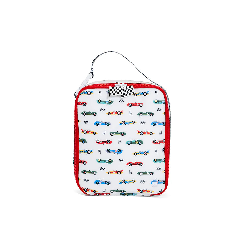 Lunch Box Vroom 2 White by TRVL Design