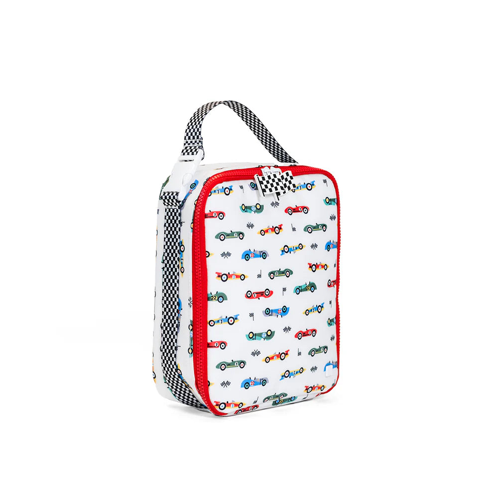 Lunch Box Vroom 2 White by TRVL Design dress for girls premium quality
