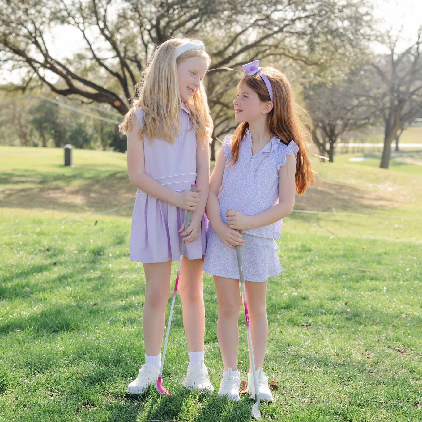 Harper Girls' Performance Dress by LH Sport - Lavender