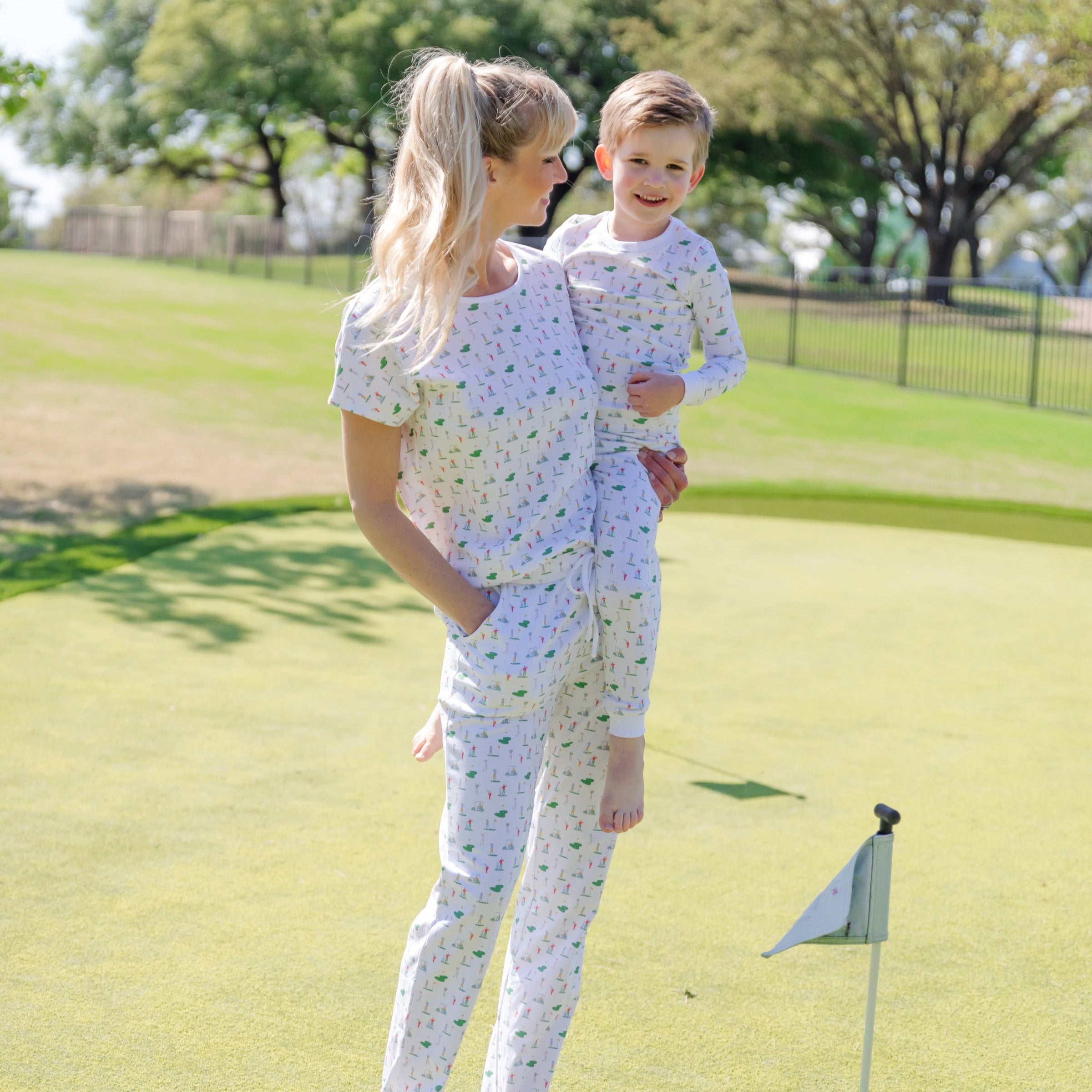 Marcia Women's Pajama Pant Set - Golf Life