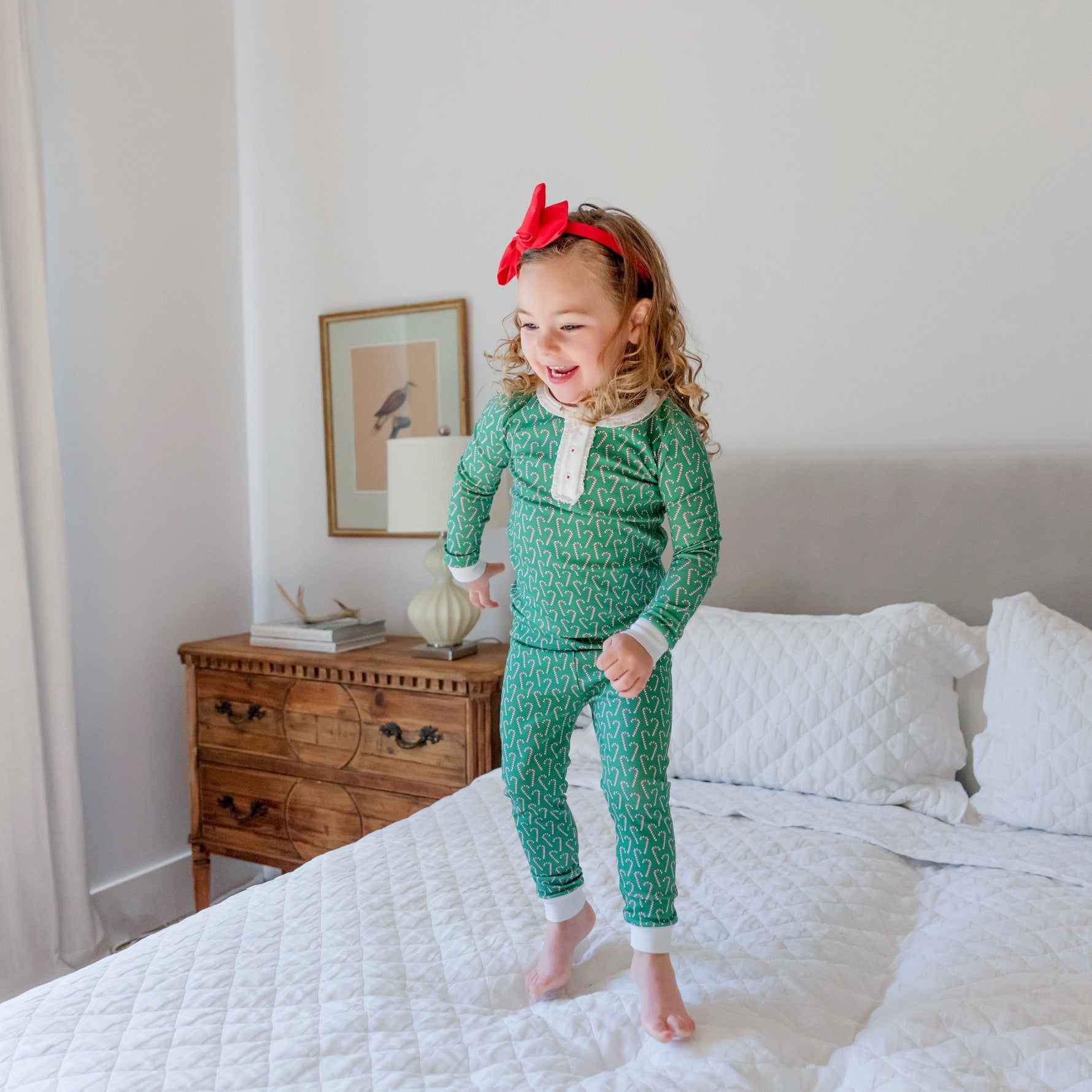 Buy Alden Girls' Pajama Pant Set - Candy Cane Lane kids clothing online