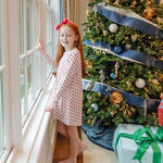 Berkeley Girls' Shirt Dress - Whimsical Santa outfit perfect for everyday wear