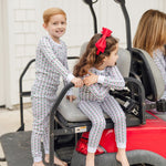 Grayson Pajama Pant Set - Christmas at the Club soft cotton kids fashion wear