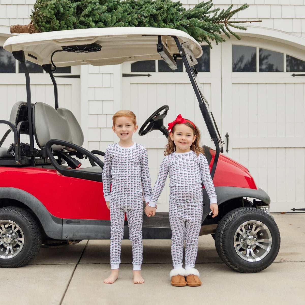 Grayson Pajama Pant Set - Christmas at the Club outfit perfect for everyday wear