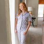 Laney Women's Pima Cotton Pajama Pant Set - Sigma Kappa Crest outfit perfect for everyday wear