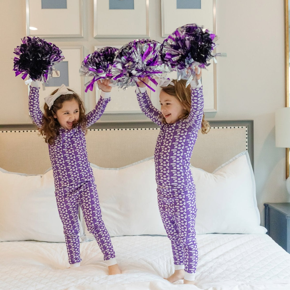 Grayson Pajama Pant Set - Pep Rally Purple outfit perfect for everyday wear