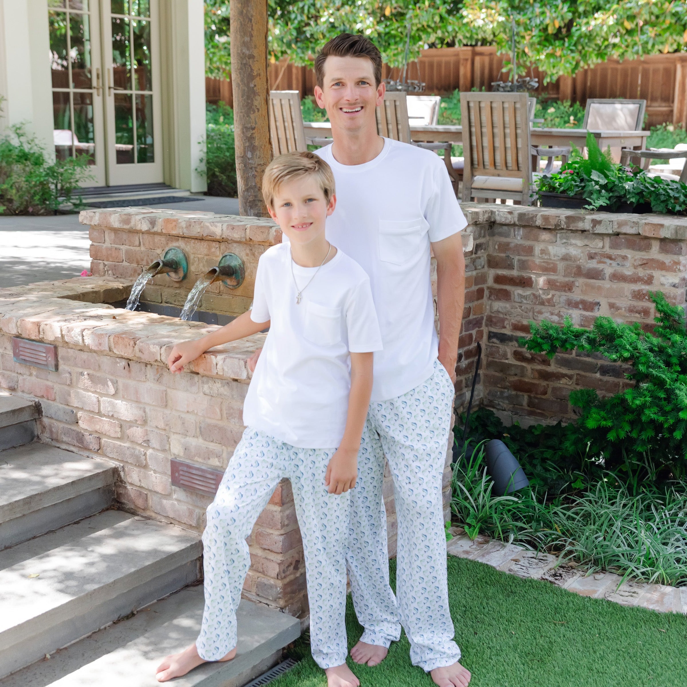 Beckett Boys' Hangout Pant - Jumping Trout