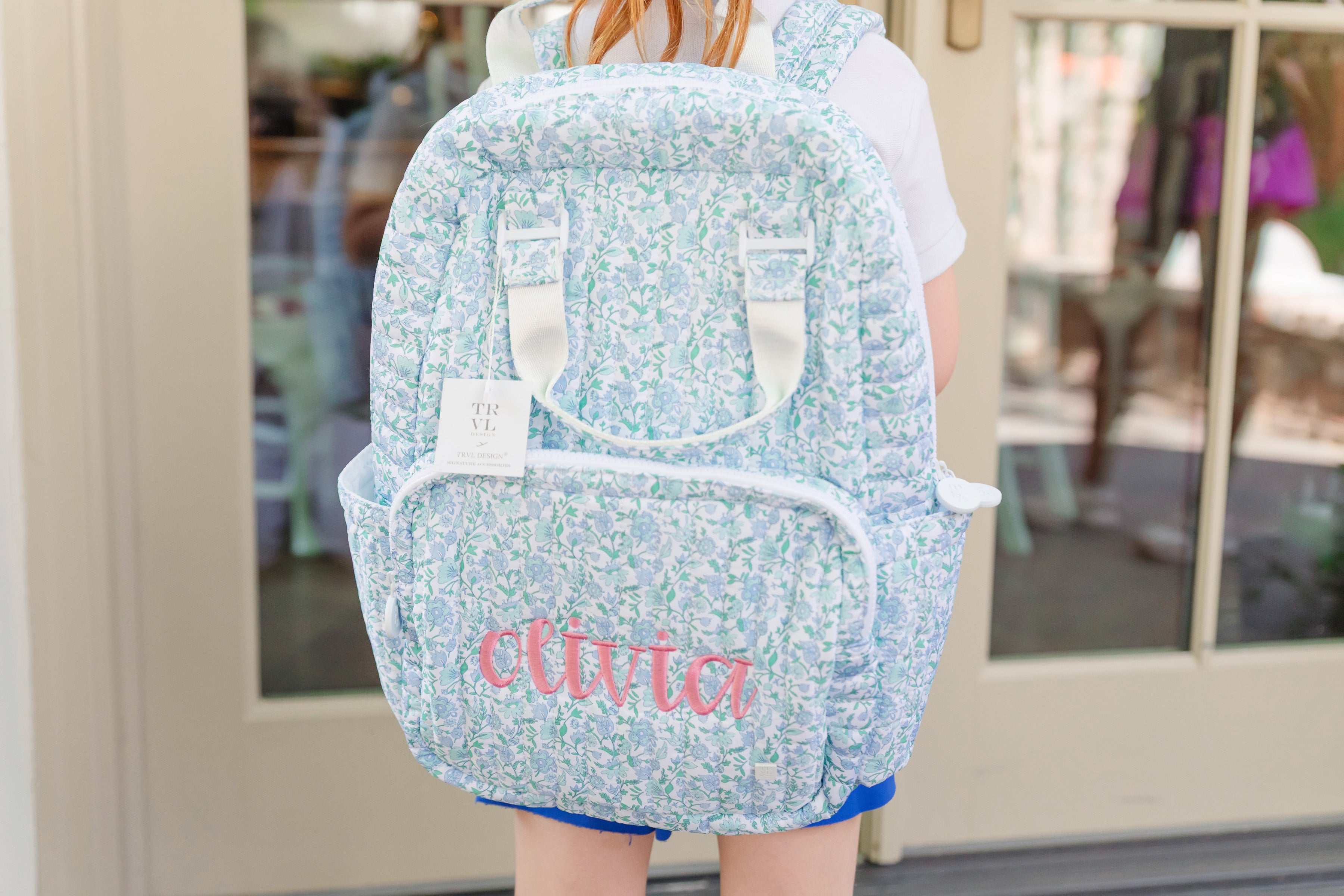 Quilted All You Need Bag Hamptons Floral by TRVL Design | Lila & Hayes