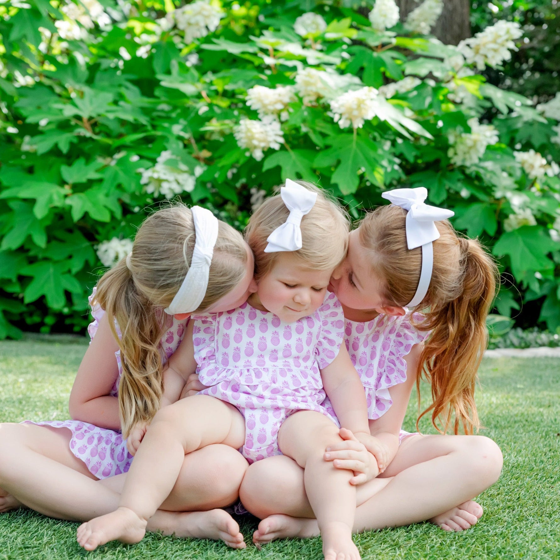 Pearl Girls' Bubble - Palm Beach Pineapples stylish kids outfit collection