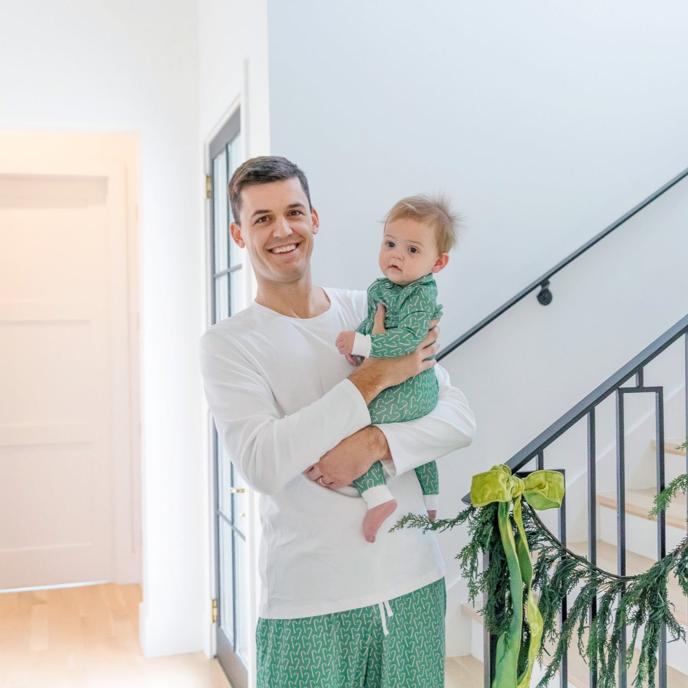 Parker Zipper Pajama - Candy Cane Lane