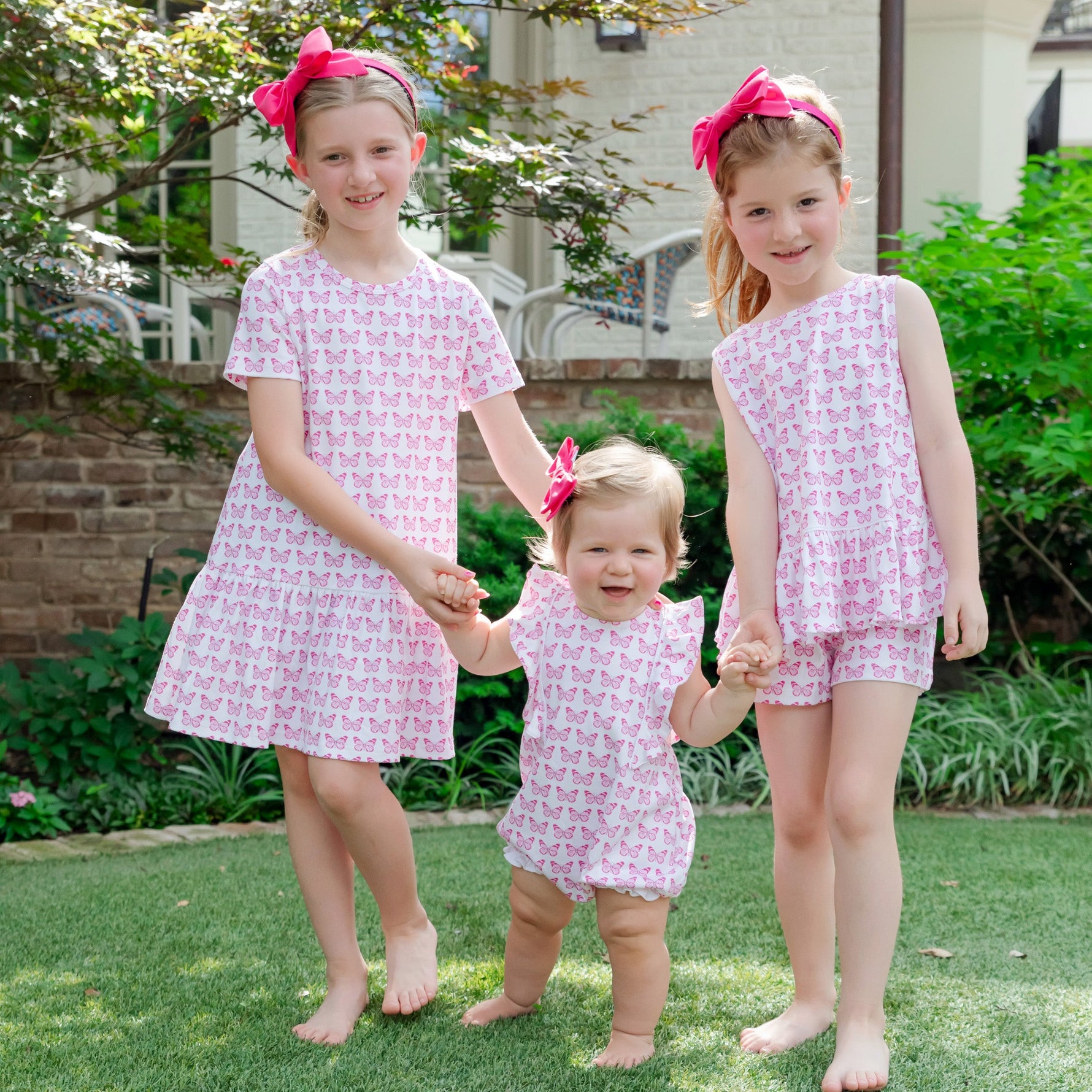 Poppy Girls' Short Set - Cartie Butterflies stylish kids outfit collection