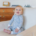 Parker Boys' Zipper Pajama - Blue Savanna Safari outfit perfect for everyday wear