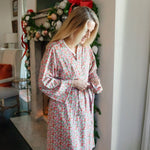 Sassy Women's Spa Wrap - Floral Noel outfit perfect for everyday wear