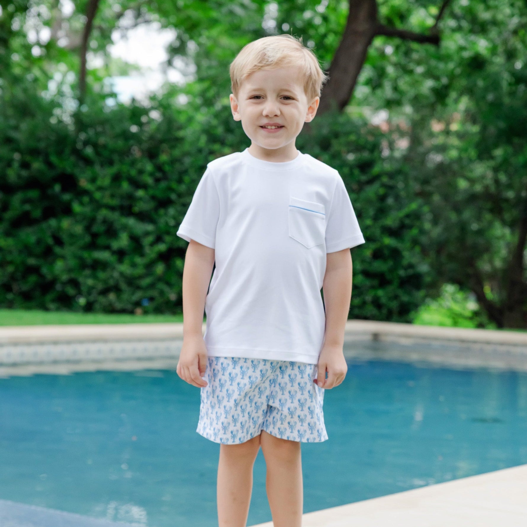 Buy Hudson Boys' Short Set - Maine Lobsters kids clothing online