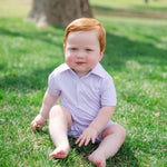 Austin Boys' Performance Shortall by LH Sport - Links Lavender outfit perfect for everyday wear