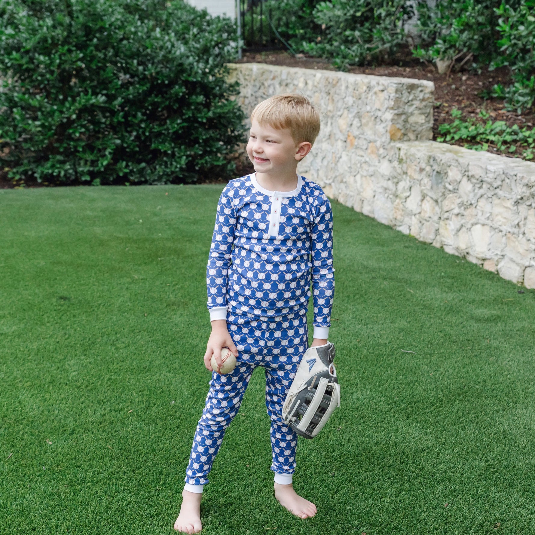 Buy Jack Boys' Pajama Pant Set - Up at Bat Baseball kids clothing online