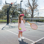 Taylor Girls' Performance Dress by LH Sport - Cotton Candy Pink outfit perfect for everyday wear
