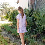Everyday Sloane Girls' Short Sleeve Performance Top by LH Sport - Petal Pop Purple Children’s Wear