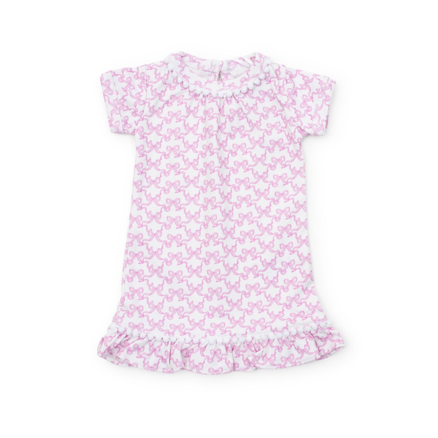 Camden Doll Dress Pretty Pink Bows