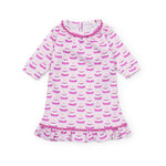 Everyday Carlin Doll Dress Birthday Cake Pink Kidswear