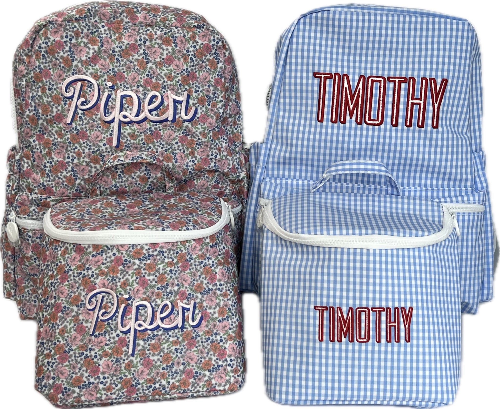 Backpacker Gingham Sky by TRVL Design